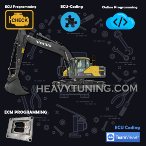 VCE EXCAVATORS EC145D - > EC480D 8pin delete emission
