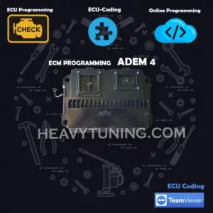heavy tuning Caterpillar ECM ADEM 4 delete emission