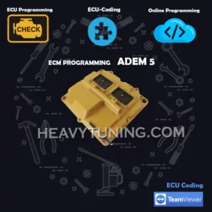 Caterpillar ECM ADEM 5 delete emission