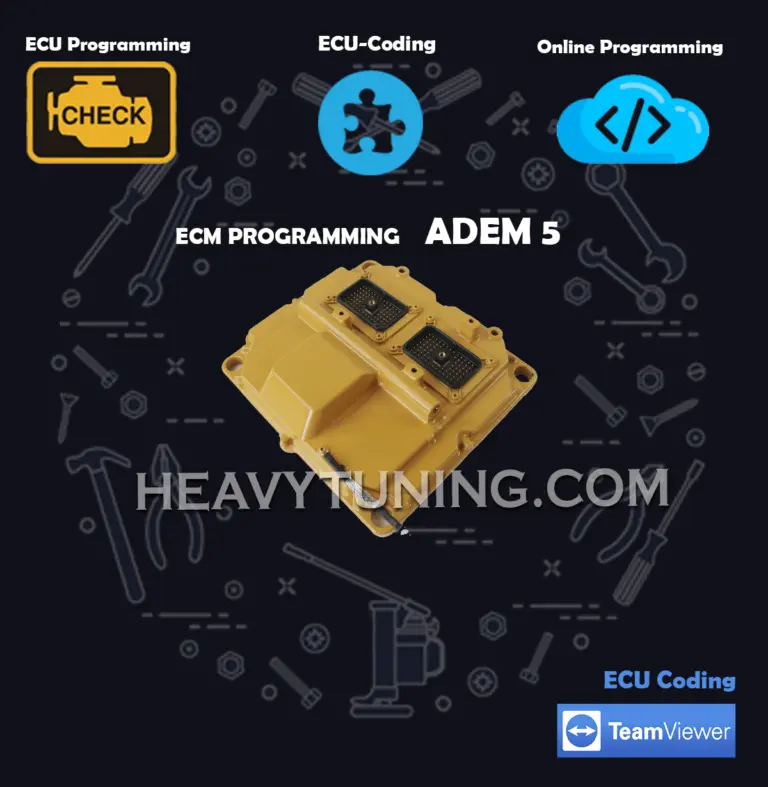 heavy tuning Caterpillar ECM ADEM 5 delete emission Caterpillar ECM ADEM 5 delete emission