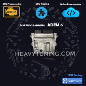 Caterpillar ECM ADEM 6 delete emission