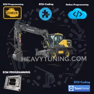 heavy tuning VCE EXCAVATORS EW40D – EW210D 8pin delete emission